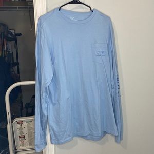 Vineyard Vines Vintage Whale Long-Sleeve Pocket Tee Large